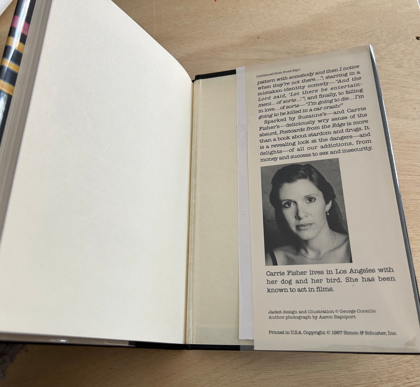 Postcards from the Edge by Carrie Fisher