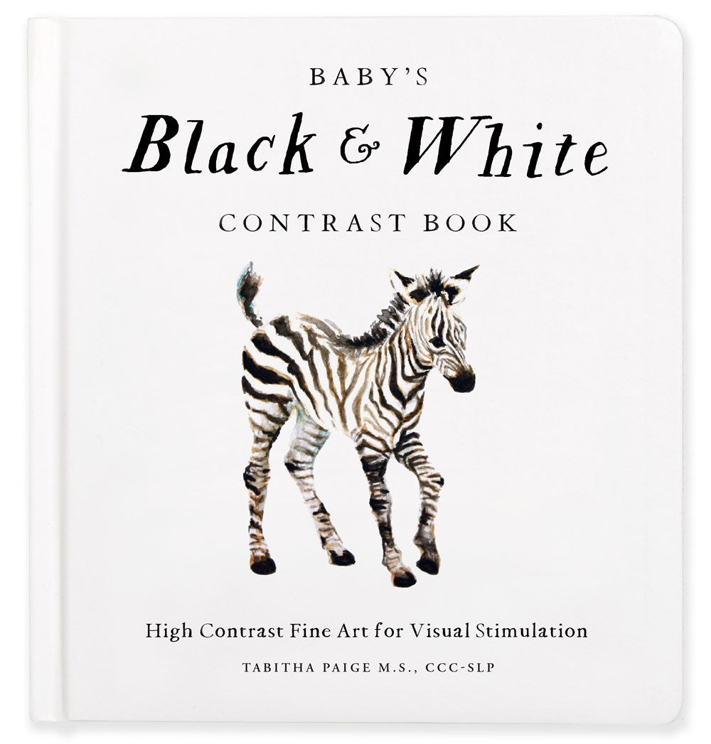 Baby's Black & White Contrast Book by Tabitha Paige