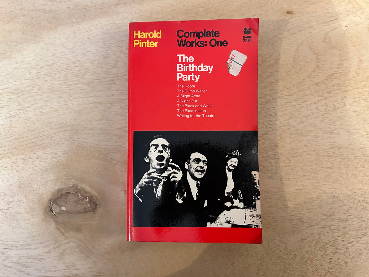 The Complete Works: One by Harold Pinter