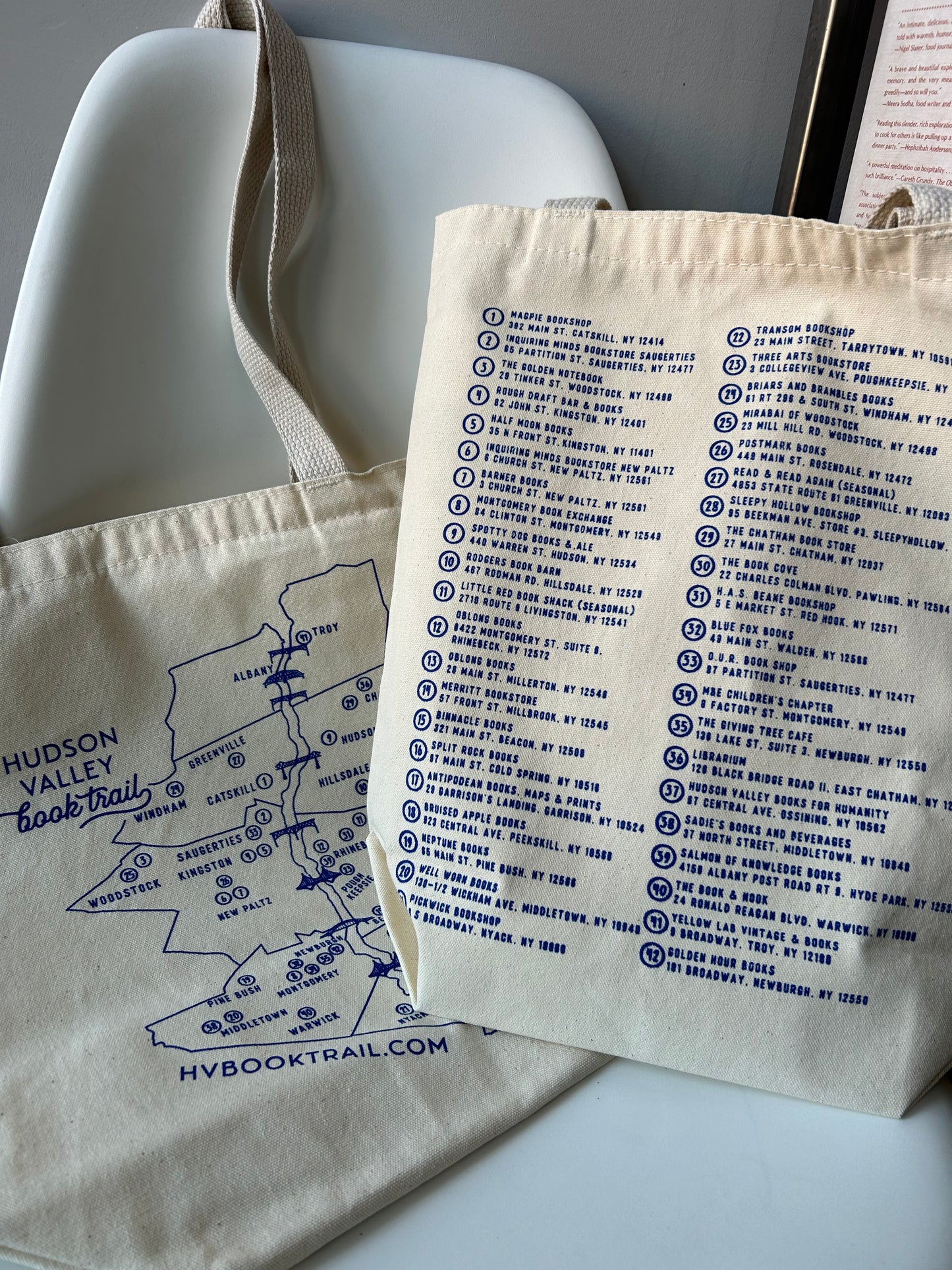 The Hudson Valley Book Trail Tote