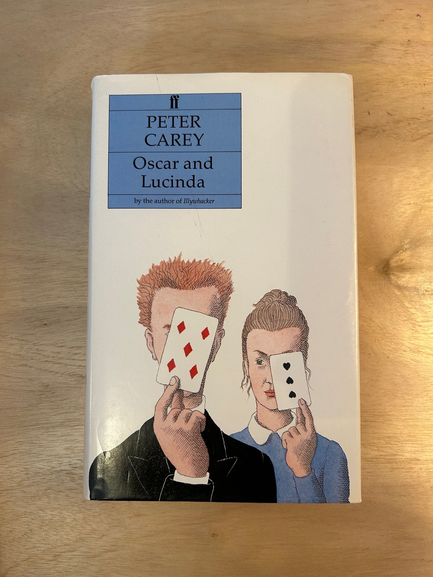 Oscar and Lucinda by Peter Carey (A Used Hardcover Edition)