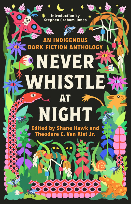 Never Whistle At Night: An Indigenous Dark Fiction Anthology, Edited by Shane Hawk and Theodore C. Van Alst, Jr. (9/19/23)