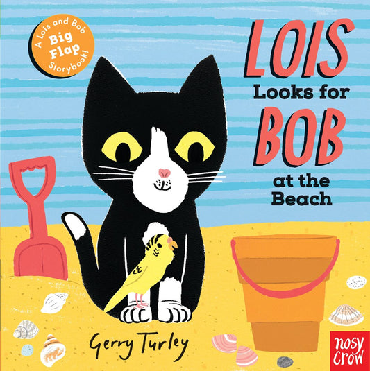 Lois Looks for Bob at the Beach by Gerry Turley