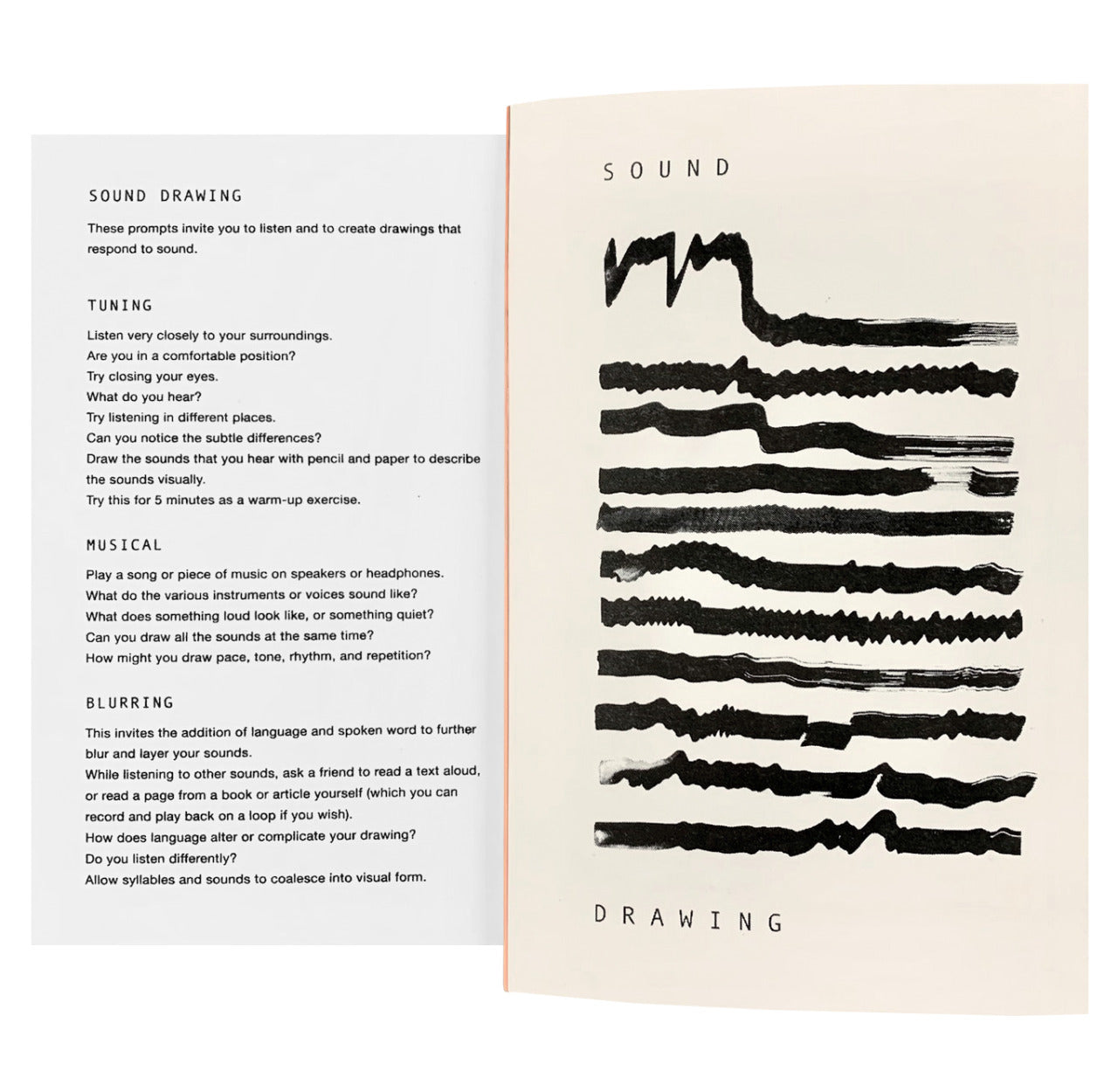 Sounds Drawing Sound Drawing by Gravel Projects & Weird Babes – Golden Hour Books