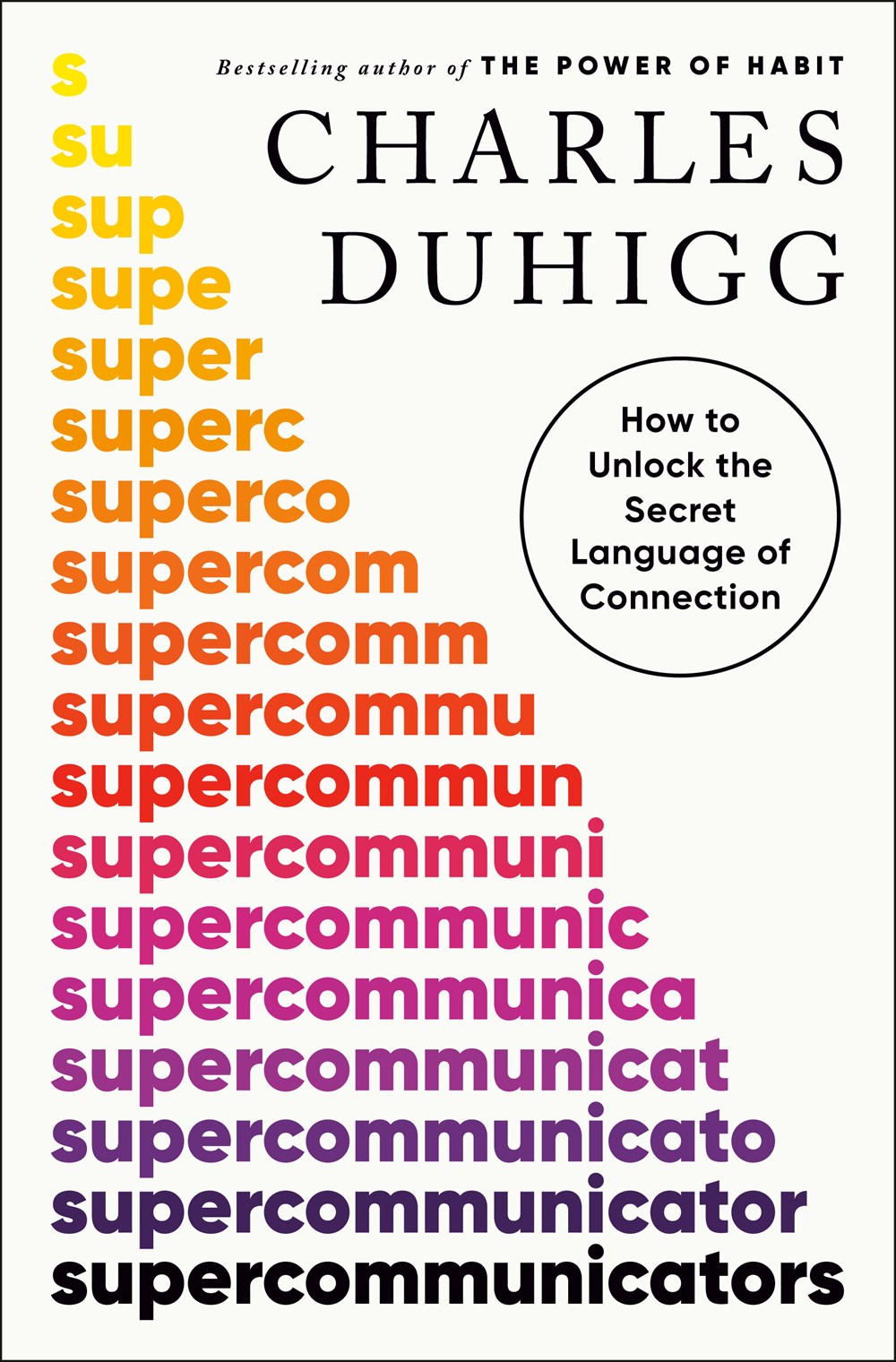 Supercommunicators: How to Unlock the Secret Language of Connection by Charles Duhigg (2/20/24)