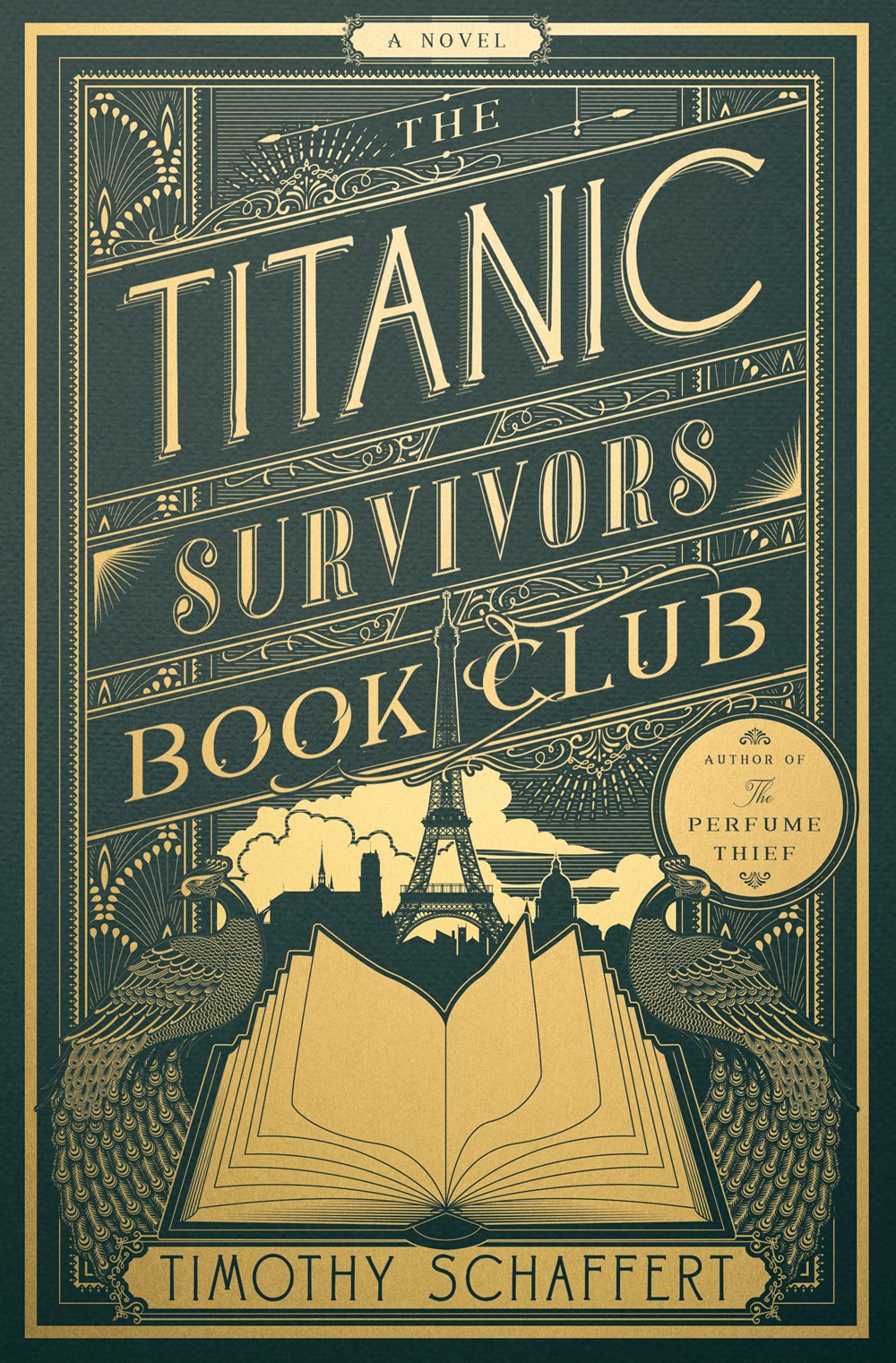 The Titanic Survivors Book Club: A Novel by Timothy Schaffert (4/2/24)